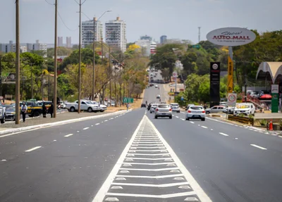 Rebaixamento da Avenida João XXIII em Teresina