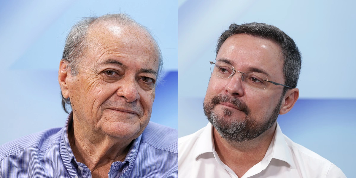 Sílvio Mendes (União Brasil) e Fábio Novo (PT)