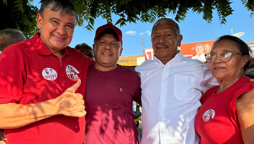 Wellington Dias reforçando apoio