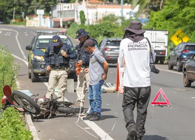 Acidente deixou uma mulher morta na BR 343, em Teresina