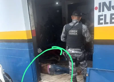 Bandido fsofreu tentativa de linchamento após assaltar oficina