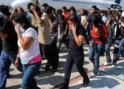 Brasileiros deportados dos Estados Unidos