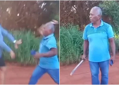 Briga entre policial aposentado e homem em Buritirana