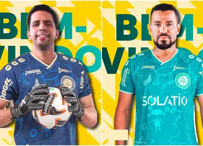 Bruno Lambão e Vassoura, reforços do Atlético Piauiense para a temporada 2025