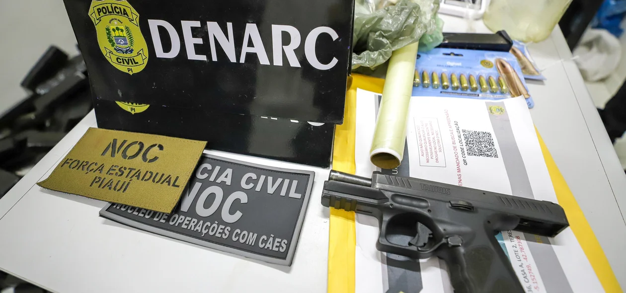 Casal membro do PCC é alvo de operação do Denarc