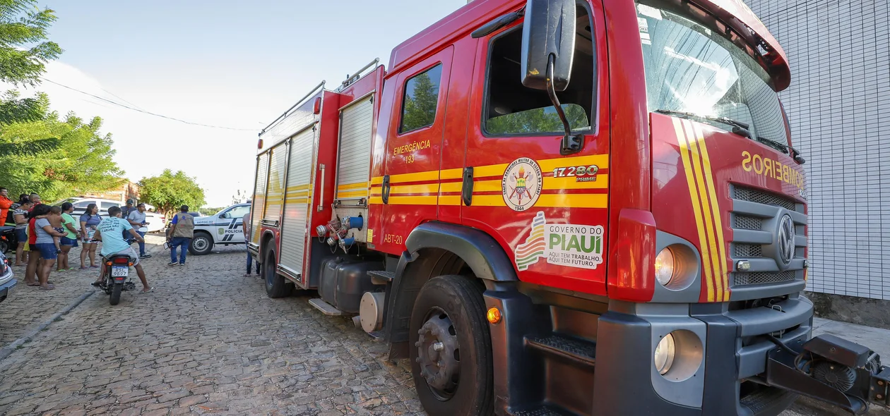 Corpo de Bombeiros foi acionado