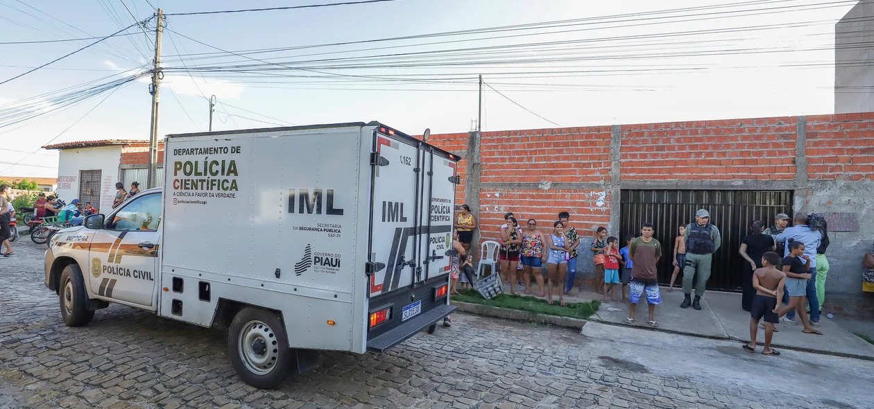 Corpo de Josennyr foi removido pelo IML