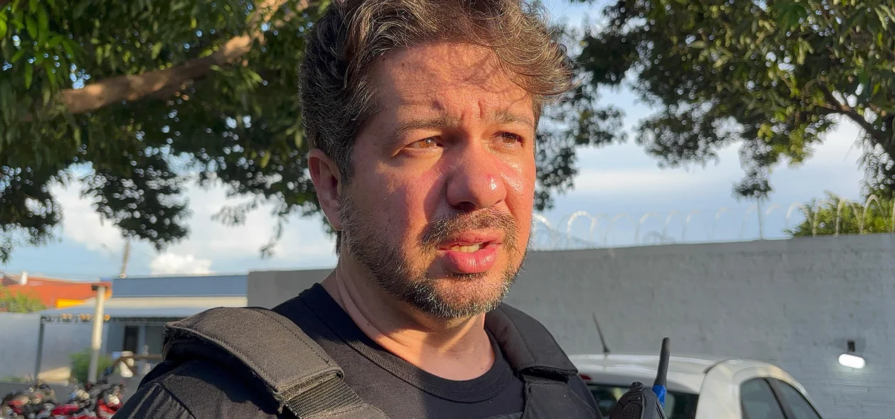Delegado Samuel Silveira, coordenador do Denarc