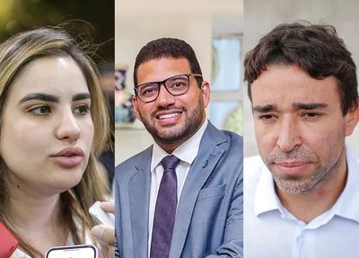 Deputados Progressistas -  Bárbara do Firmino, Dr. Thales Coelho e Marden Menezes