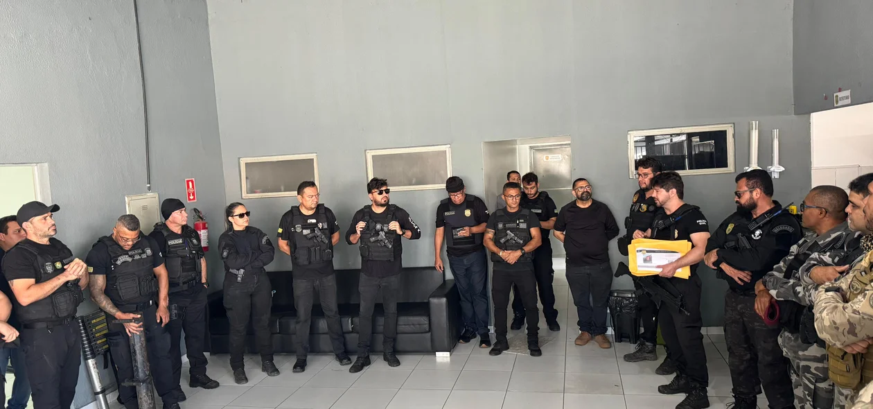 Forças de Segurança participam de operação do Denarc