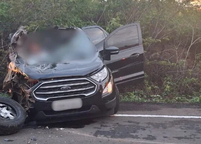 Ford Ecosport em que as vítimas estavam