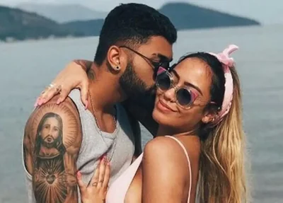 Gabigol e Rafaella Santos