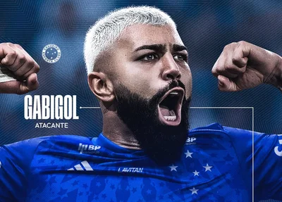 Gabigol foi anunciado oficialmente pelo Cruzeiro