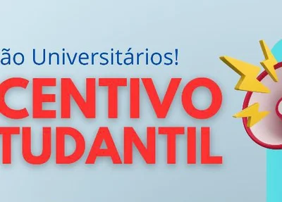 Inscrições para o Programa de Incentivo Estudantil estão abertas
