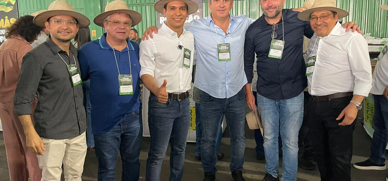 Lideranças presentes no Dia de Campo