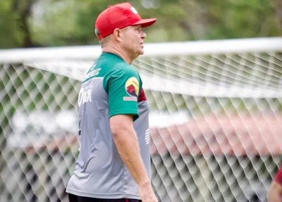 Marcinho Guerreio, técnico do Fluminense-PI