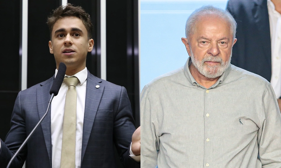 Nikolas Ferreira e Lula
