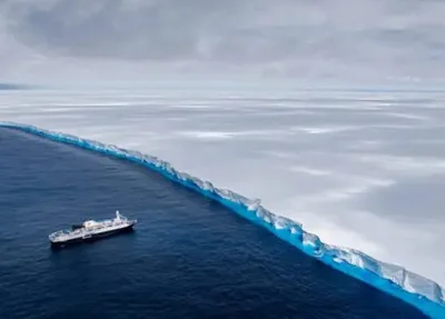 O A23a é considerado o maior iceberg do mundo