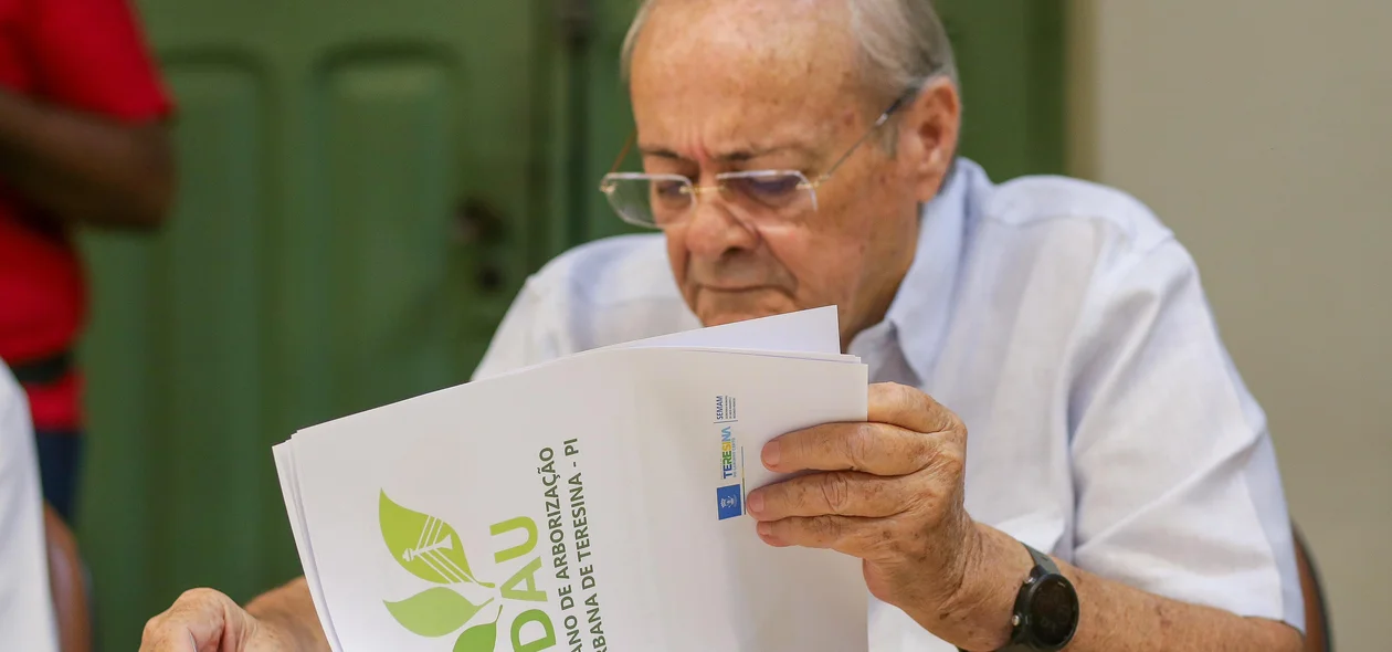 Prefeito Sílvio Mendes apresenta plano de arborização
