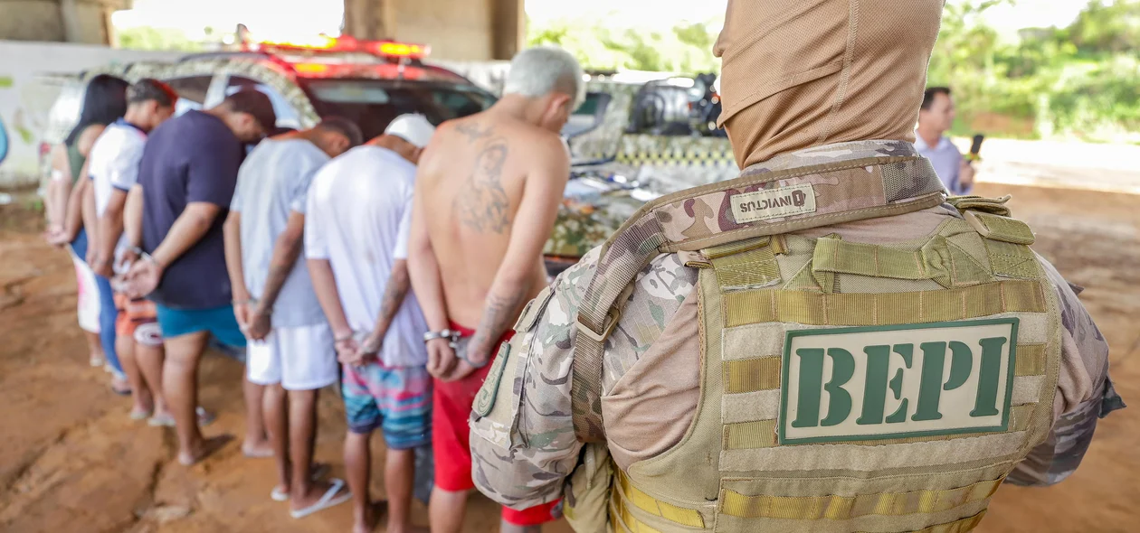 Prisão de membros do Bonde dos 40