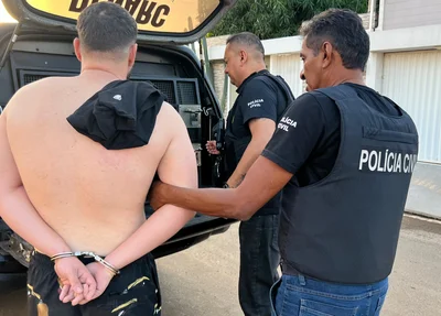 Prisão em flagrante na Operação DENARC 67
