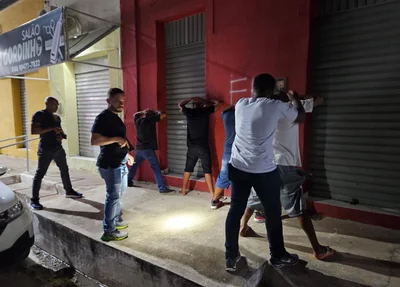 Quadrilha presa pela Secretaria de Segurança em Altos