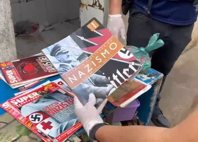 Revistas com conteúdo sobre nazismo