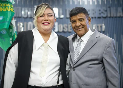 Samantha Cavalca e Pedro Alcântara