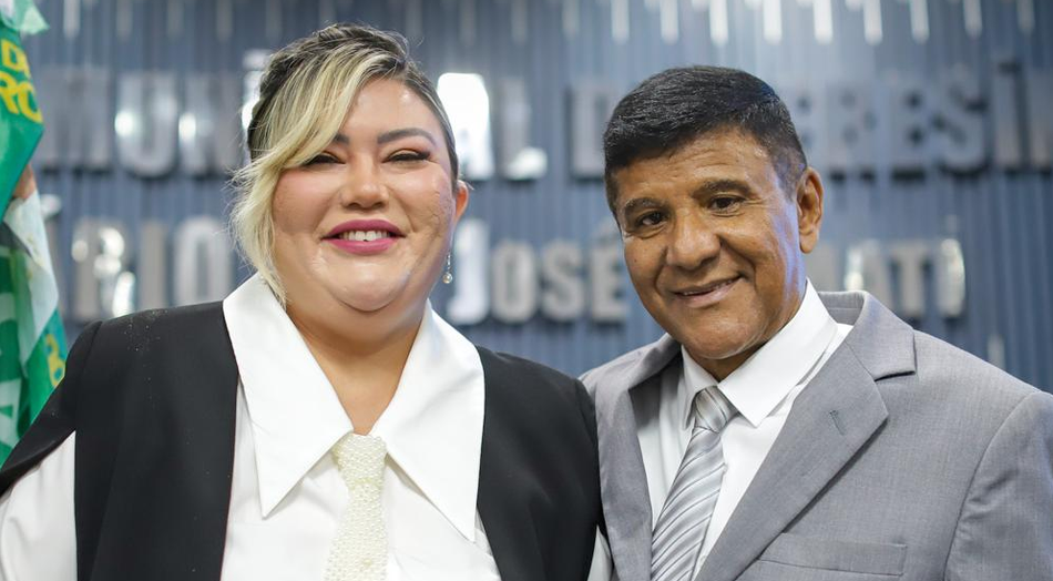 Samantha Cavalca e Pedro Alcântara