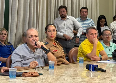 Sílvio Mendes destacou o impacto das chuvas nessa sexta-feira