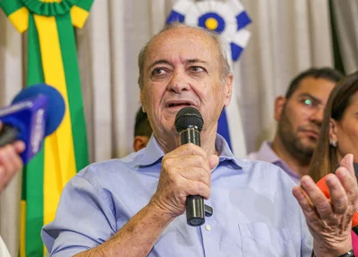 Sílvio Mendes no Palácio da Cidade