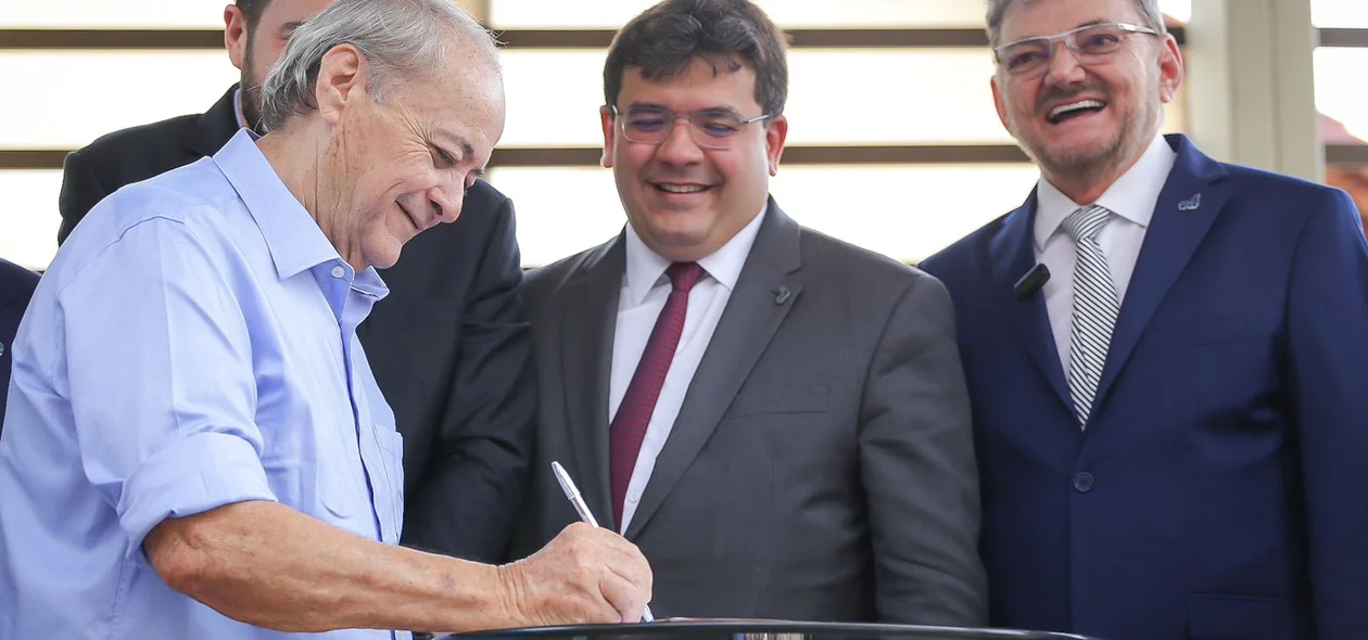 Sílvio Mendes, Rafael Fonteles e Wilson Martins