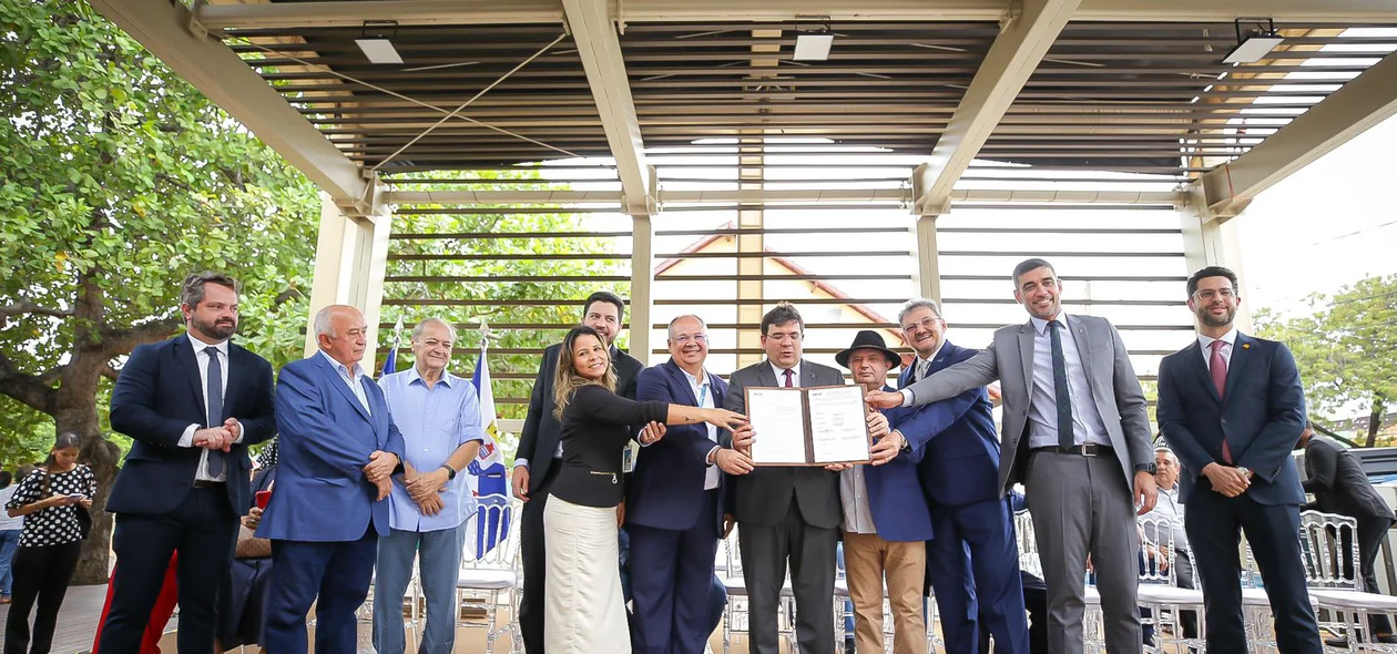 Solenidade contou com a presença do governador Rafael Fonteles