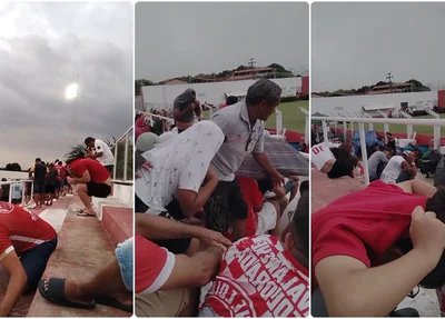 Torcedores são atacados por abelhas na estreia do Campeonato Piauiense