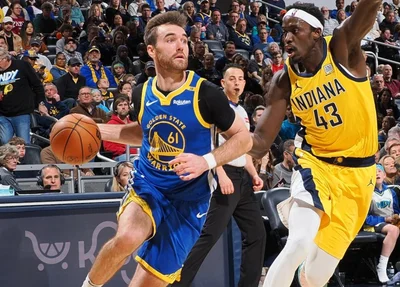 Warrios contra Pacers na NBA