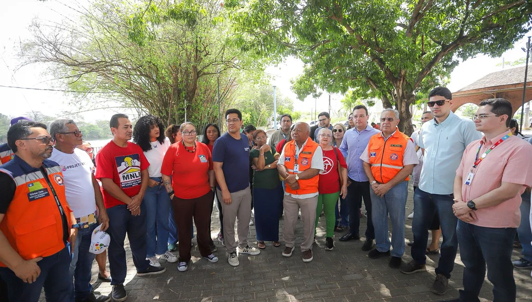 A agenda envolveu participação de equipes do Governo Federal e da Prefeitura de Teresina