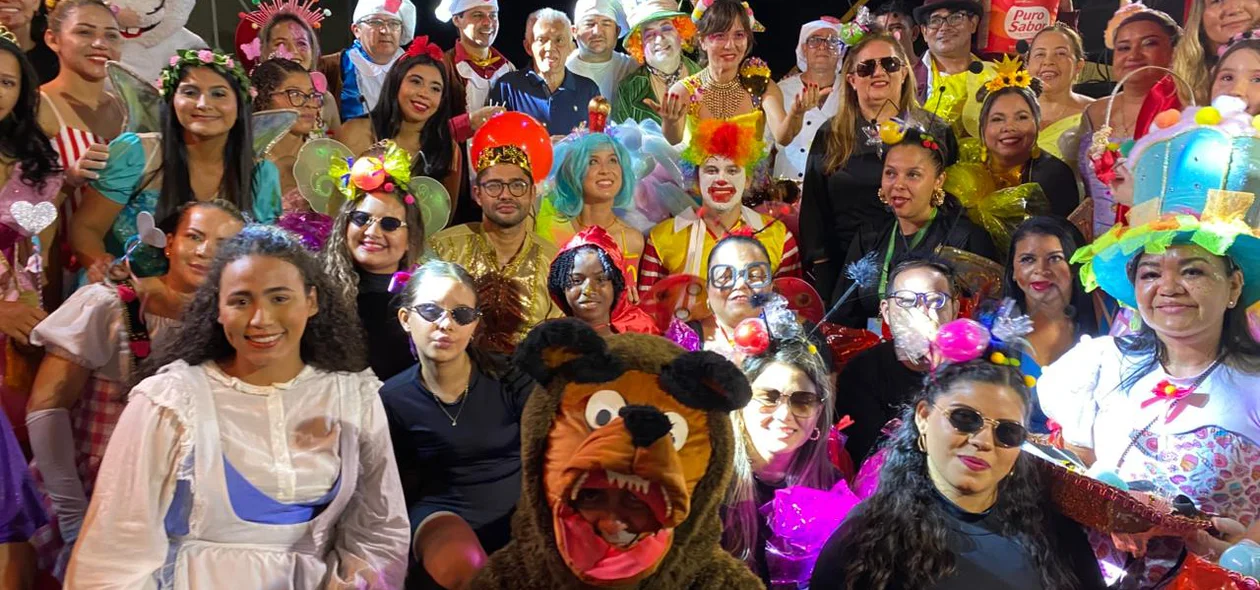 A equipe da Prefeitura de Esperantina esteve em peso