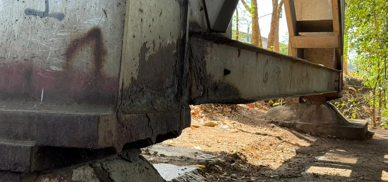 A Ponte Metálica é uma das principais ligações entre Teresina e Timon