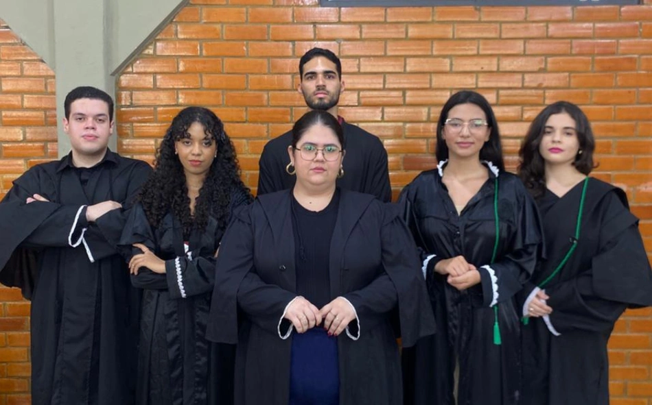Acadêmicos participaram o Júri simulado