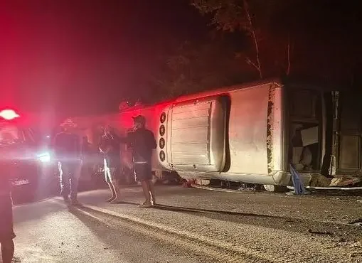 Acidente com ônibus