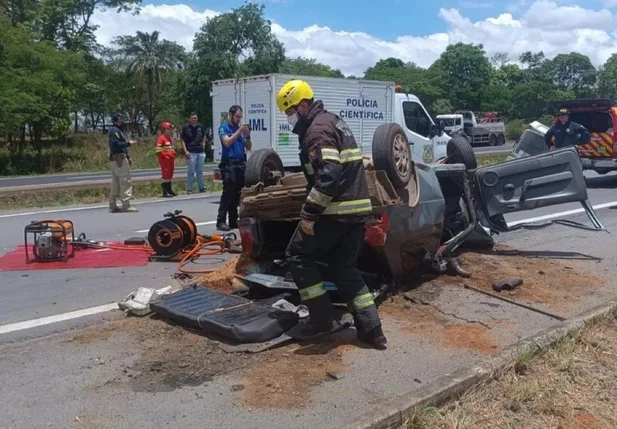 Acidente na BR 153 deixa três mortos no Goiás