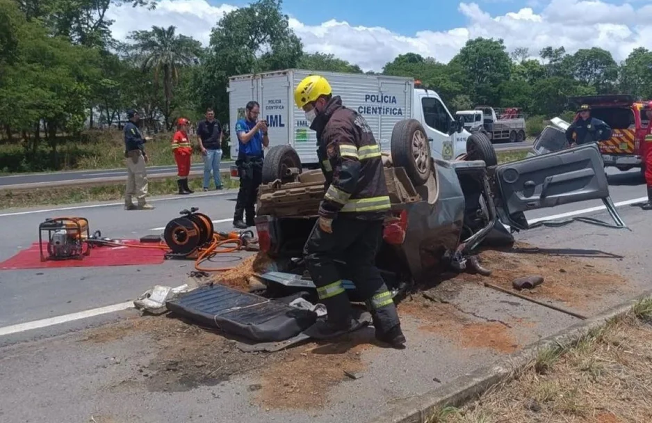 Acidente na BR 153 deixa três mortos no Goiás