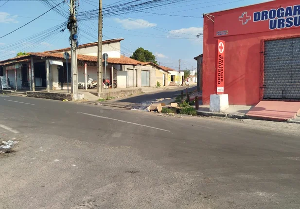 Acidente registrado na Rua 107 no bairro Vila São Francisco, em Timon