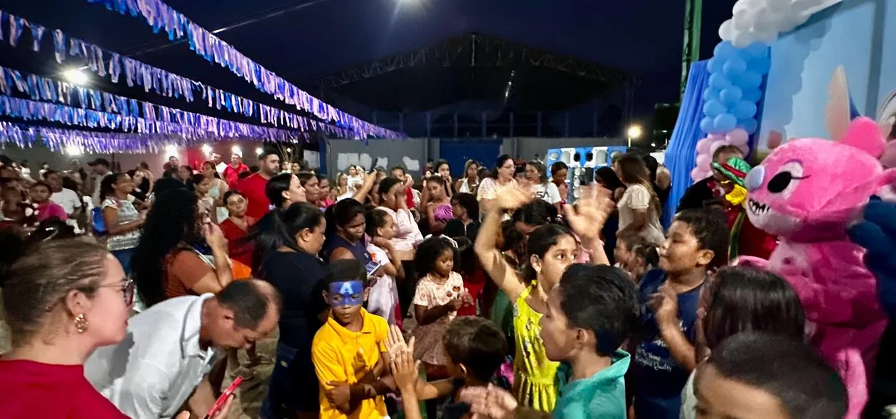 Alegria tomou conta das pessoas