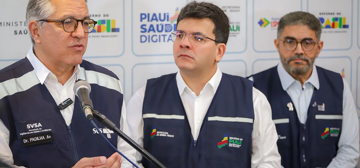Alexandre Padilha, Rafael Fonteles e Antônio Luiz