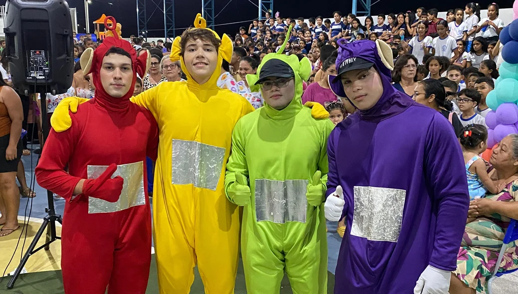 Animadores do evento