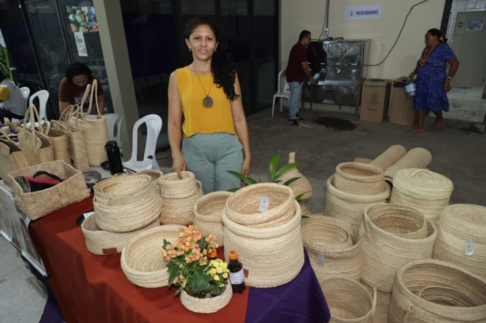 Artesanato de Várzea Queimada, em Jaicós, esteve presente
