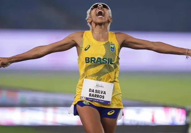 Atleta piauiense Keyla Barros
