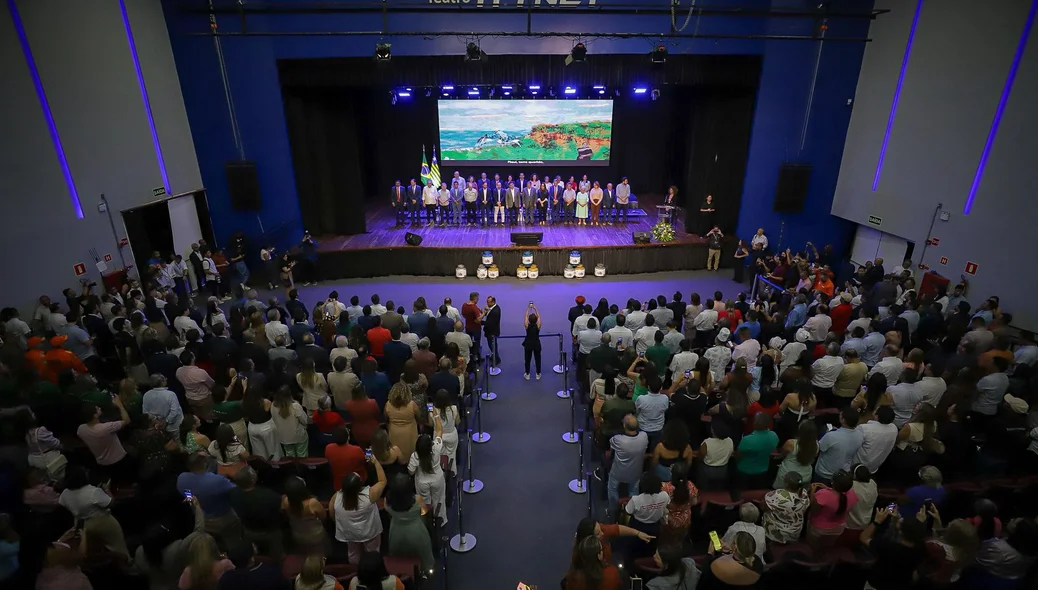 Auditório lotado