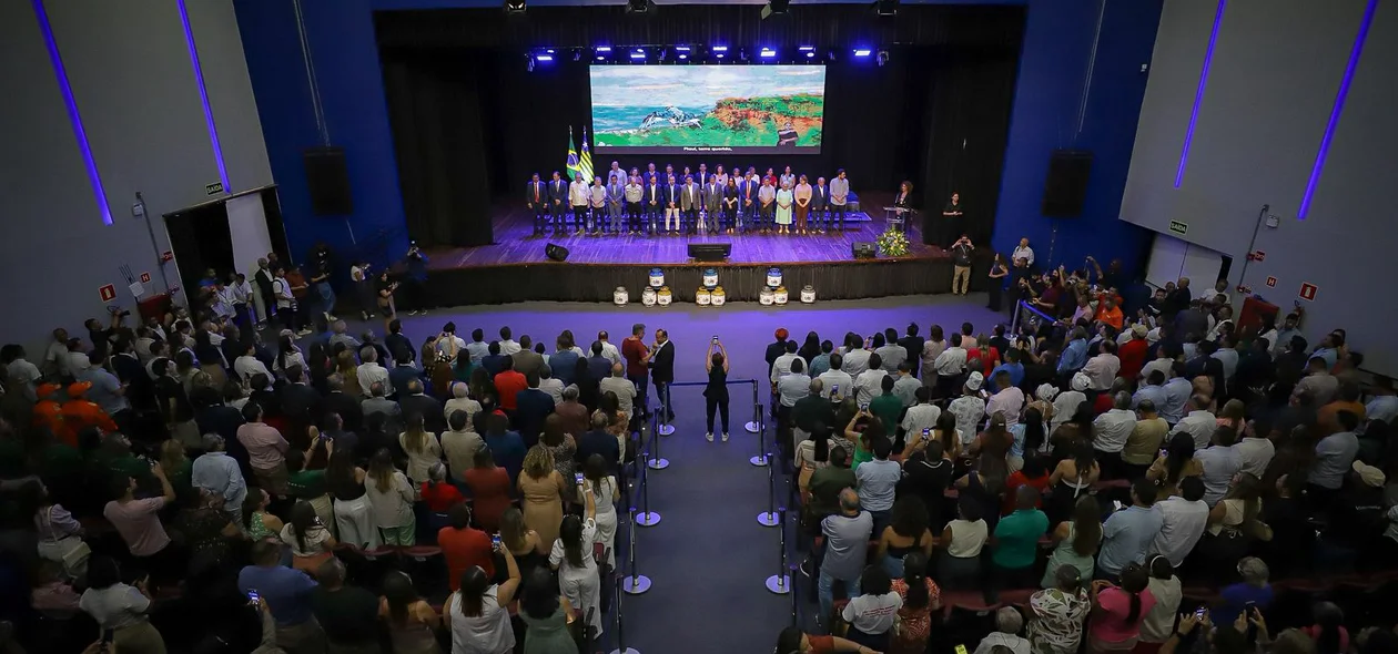 Auditório lotado